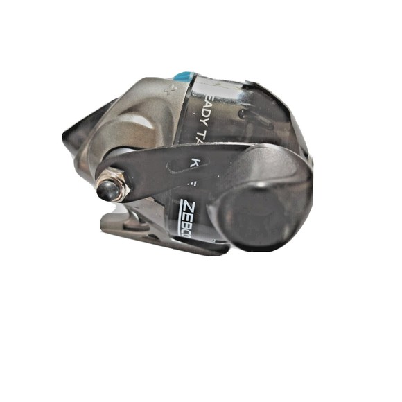 ZEBCO Ready Tackle Closed Face Spin Casting Reel Black and Silver - Picture 4 of 7